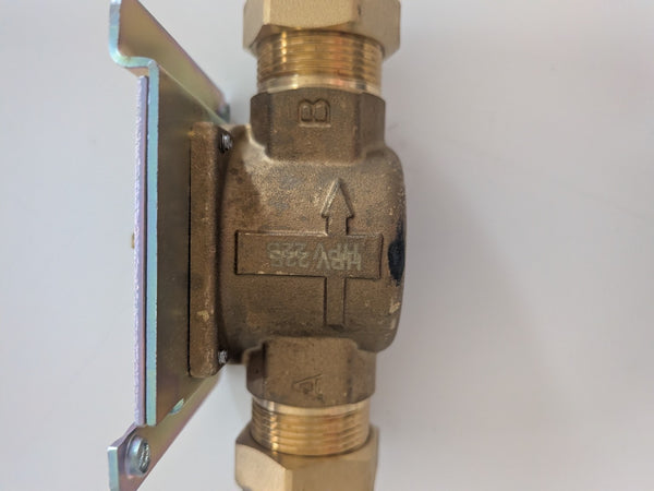 Danfoss HPV22B 22mm 2-port paddle valve body