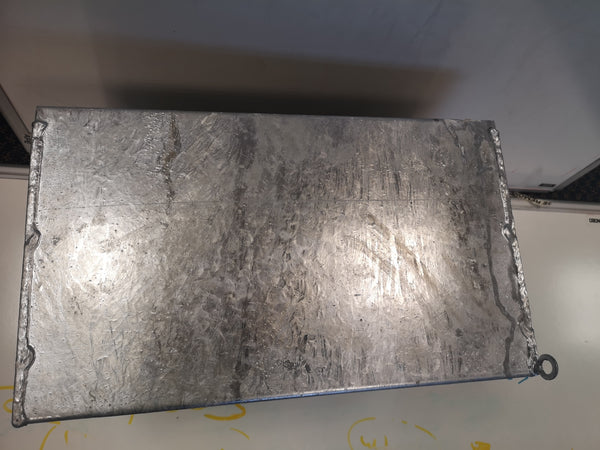 Galvanised Cold Water Storage Tank 10 Gallon 18" x 12" x 12"