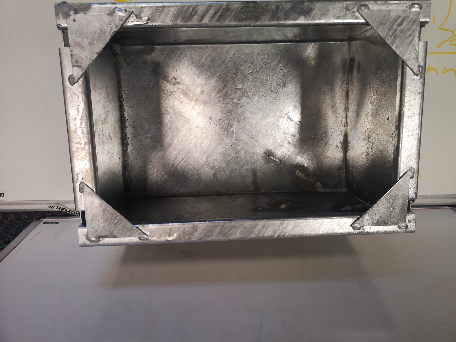 Galvanised Cold Water Storage Tank 10 Gallon 18" x 12" x 12"