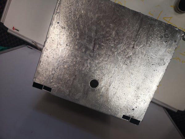 Galvanised Cold Water Storage Tank 10 Gallon 18" x 12" x 12"