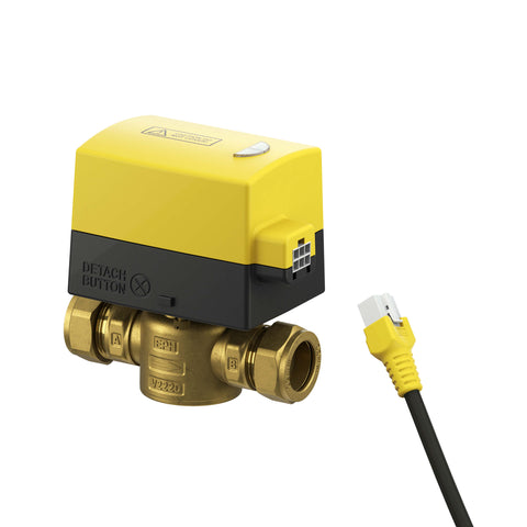 EPH 22mm 2 Port Motorised Valve V222P DETACH PRO